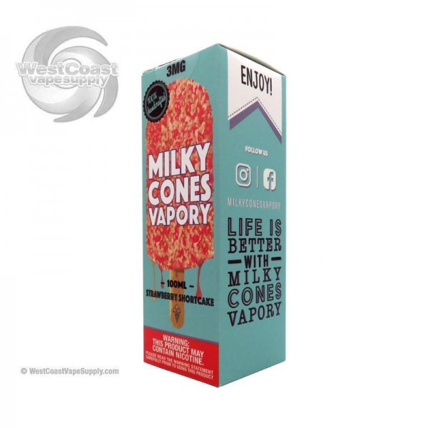 Strawberry Shortcake by Milky Cones Vapory 100ml
